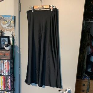 Reitmans Classic Black Maxi Skirt